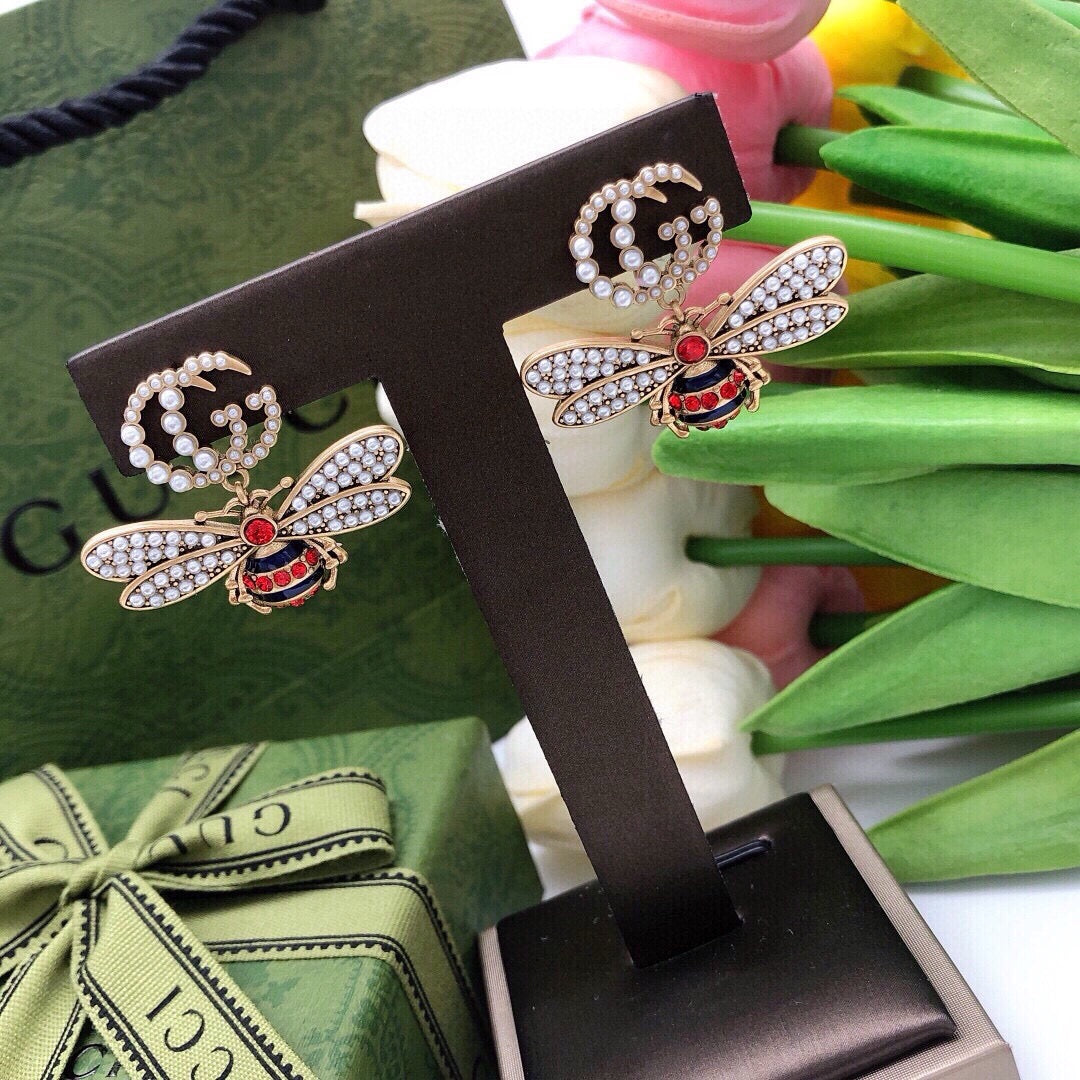 Gucci Bee Earrings