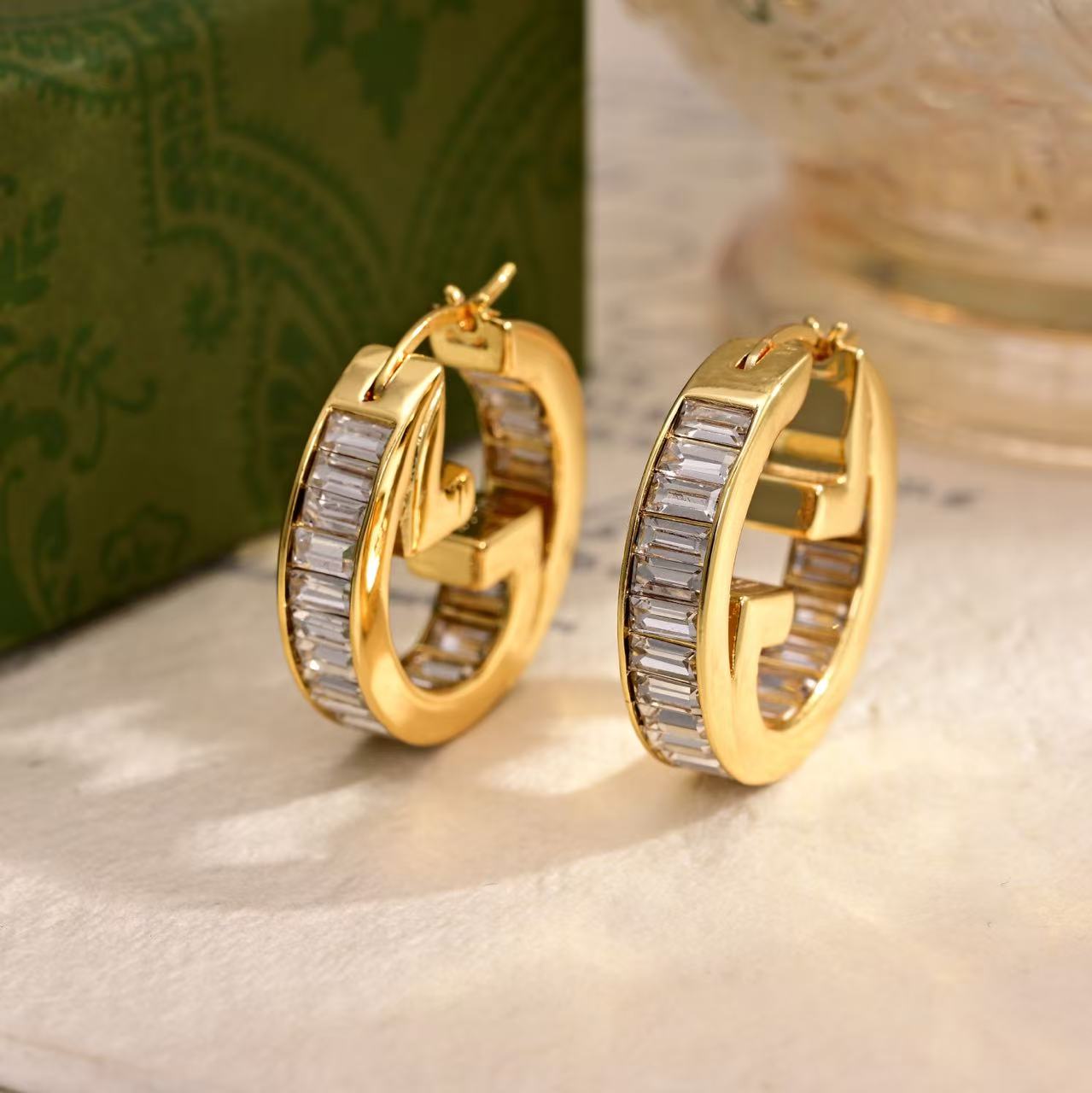 Gucci Crystal Earrings