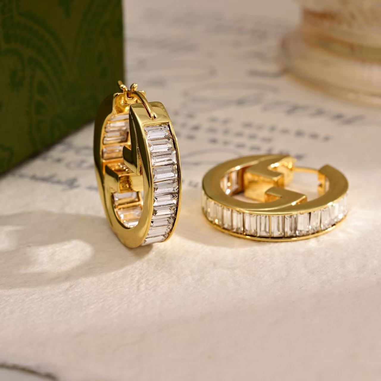 Gucci Crystal Earrings