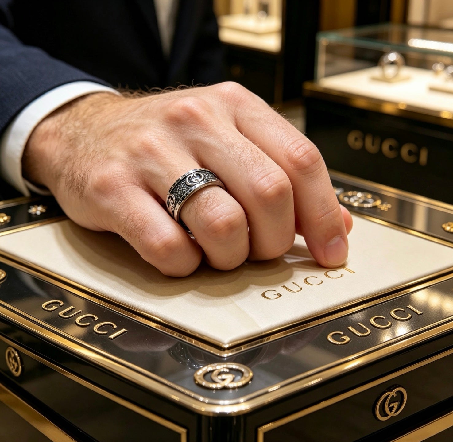 Gucci Double G Ring