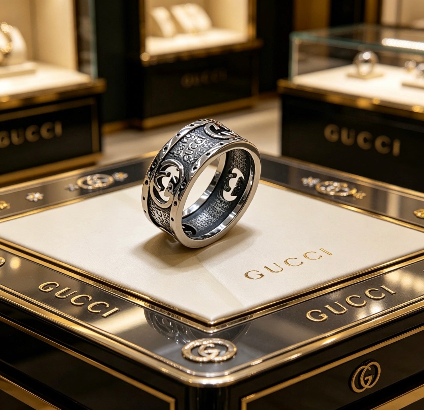 Gucci Double G Ring