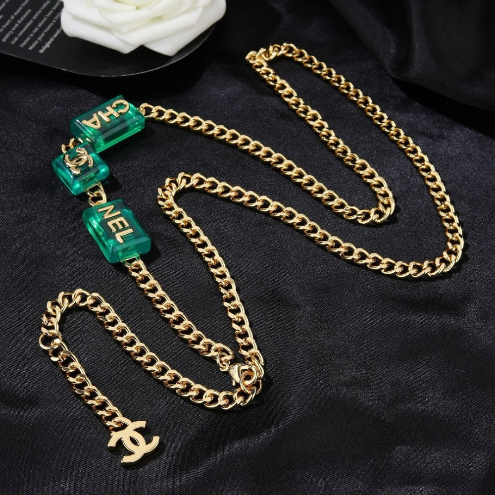 Chanel Brass Gold-Plated Waist Chain