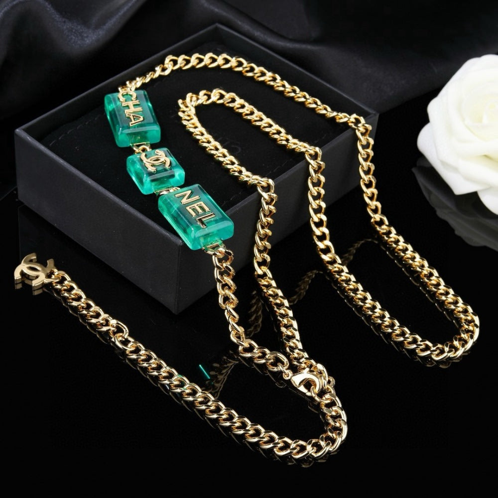 Chanel Brass Gold-Plated Waist Chain