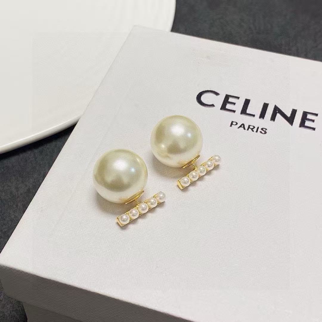 CELINE Pearl Earrings