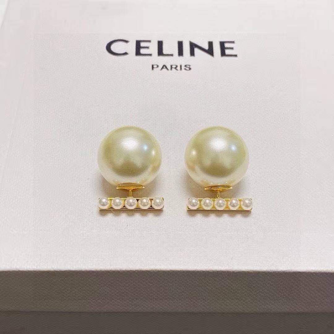 CELINE Pearl Earrings