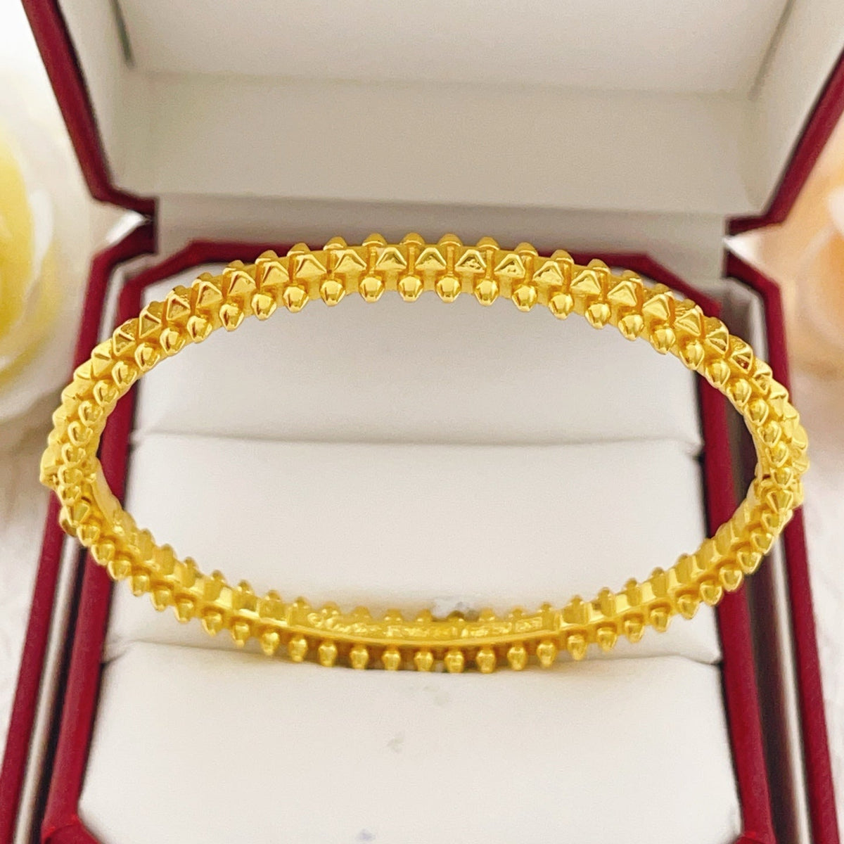 Cartier Gold Stud Bracelet