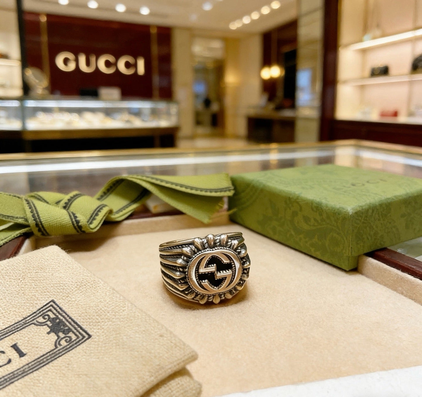 Gucci Double G Ring