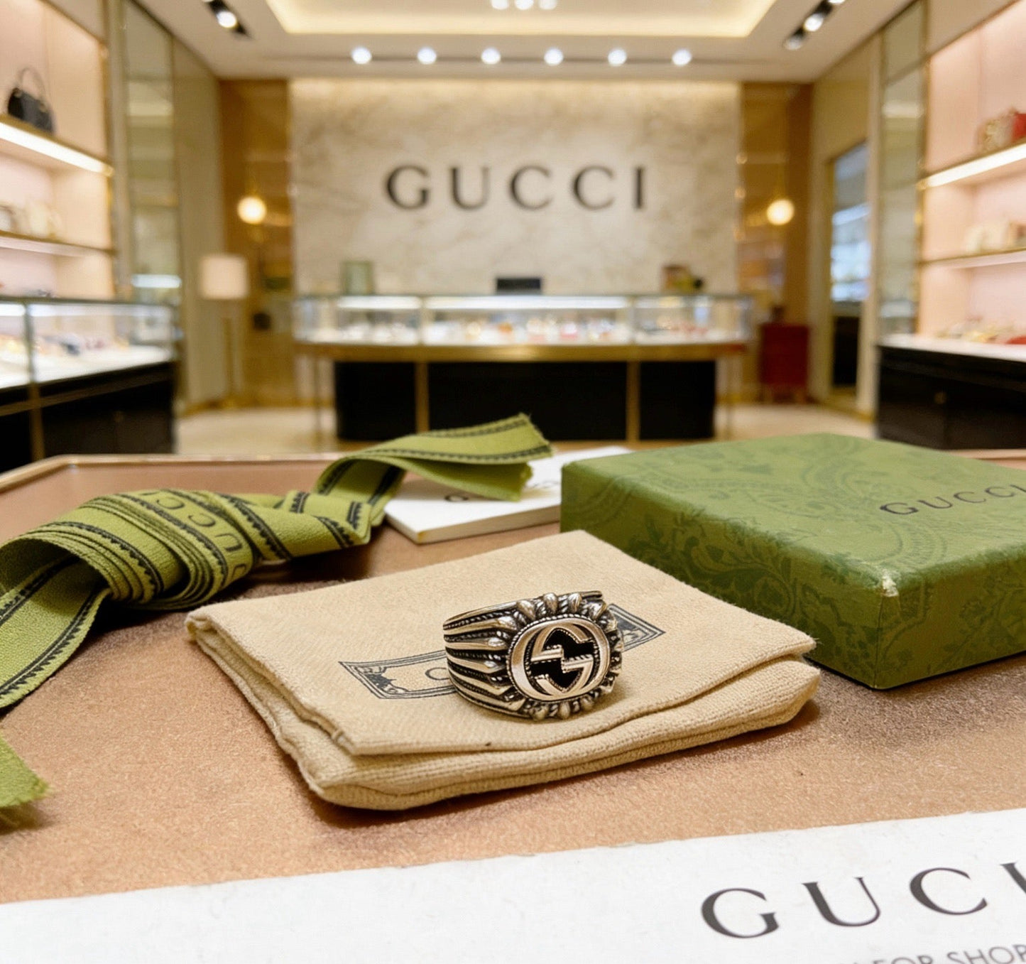 Gucci Double G Ring