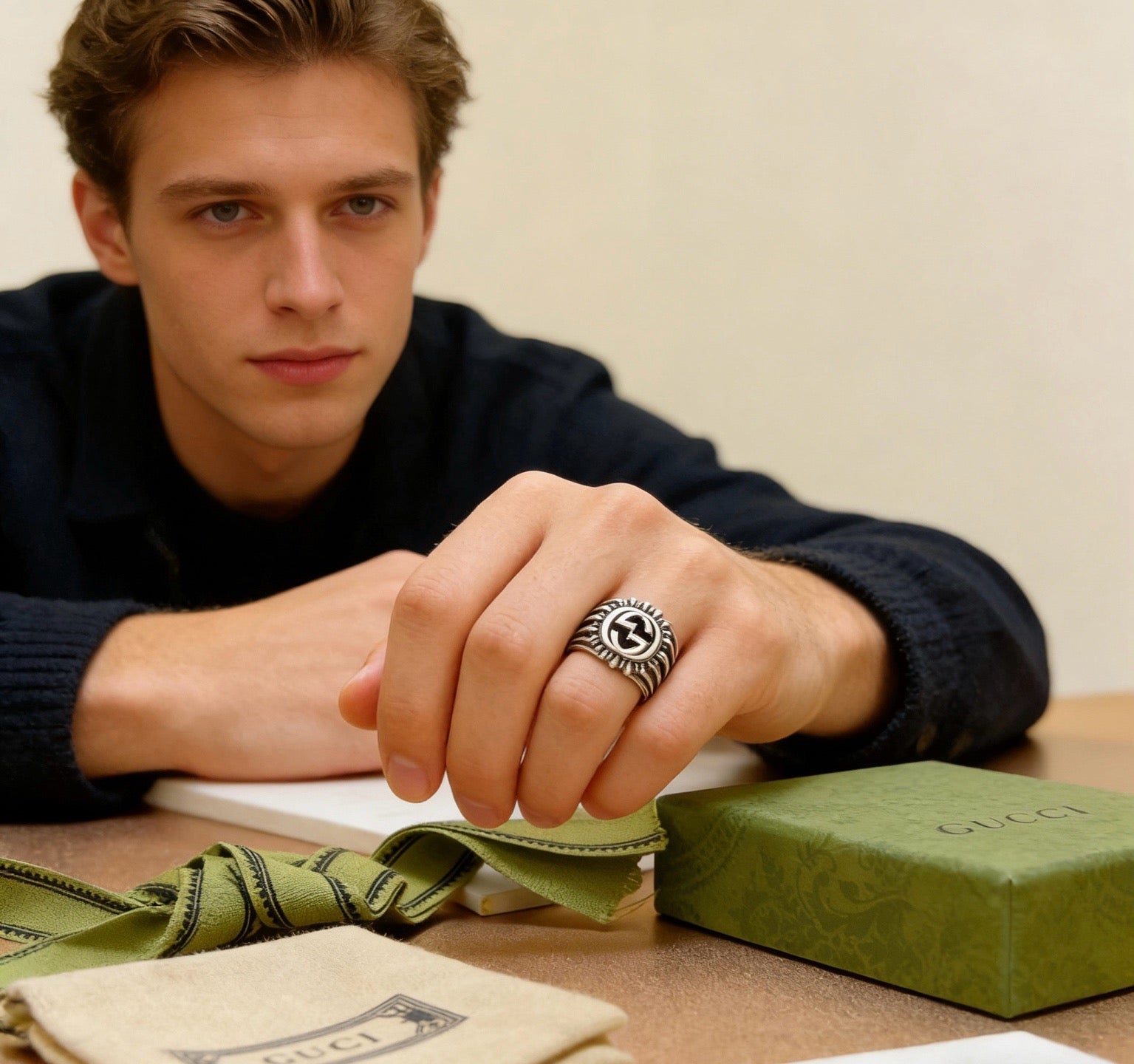 Gucci Double G Ring