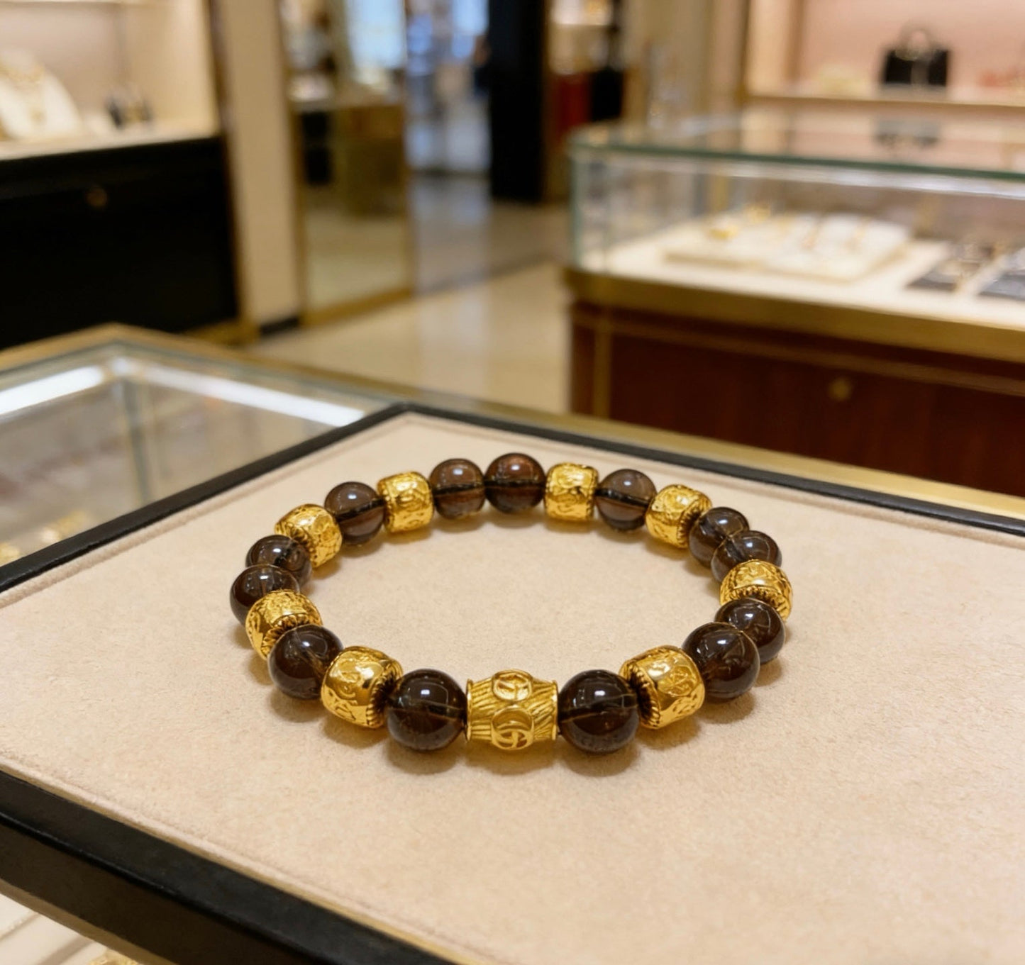 Gucci Crystal Double G Bracelet