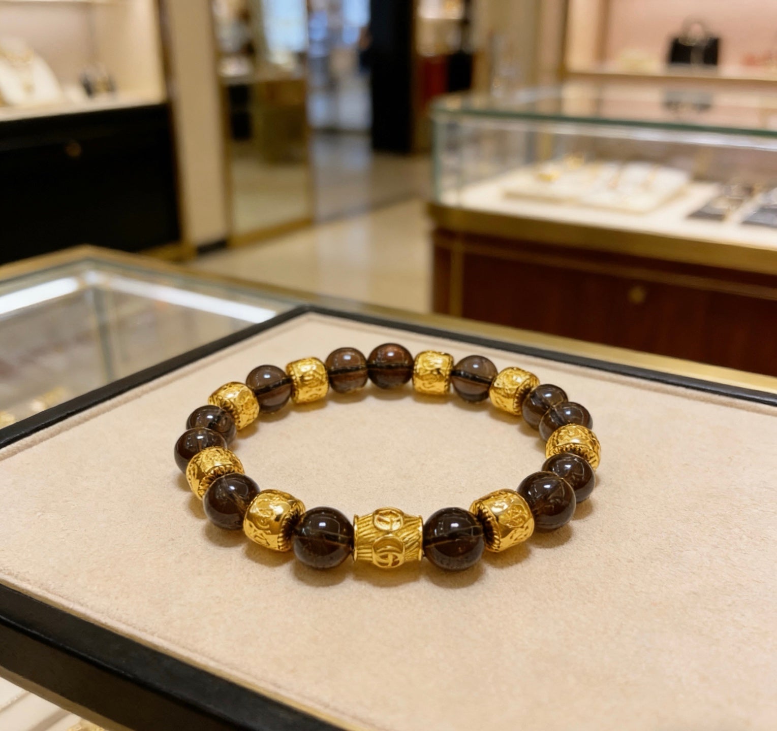 Gucci Crystal Double G Bracelet