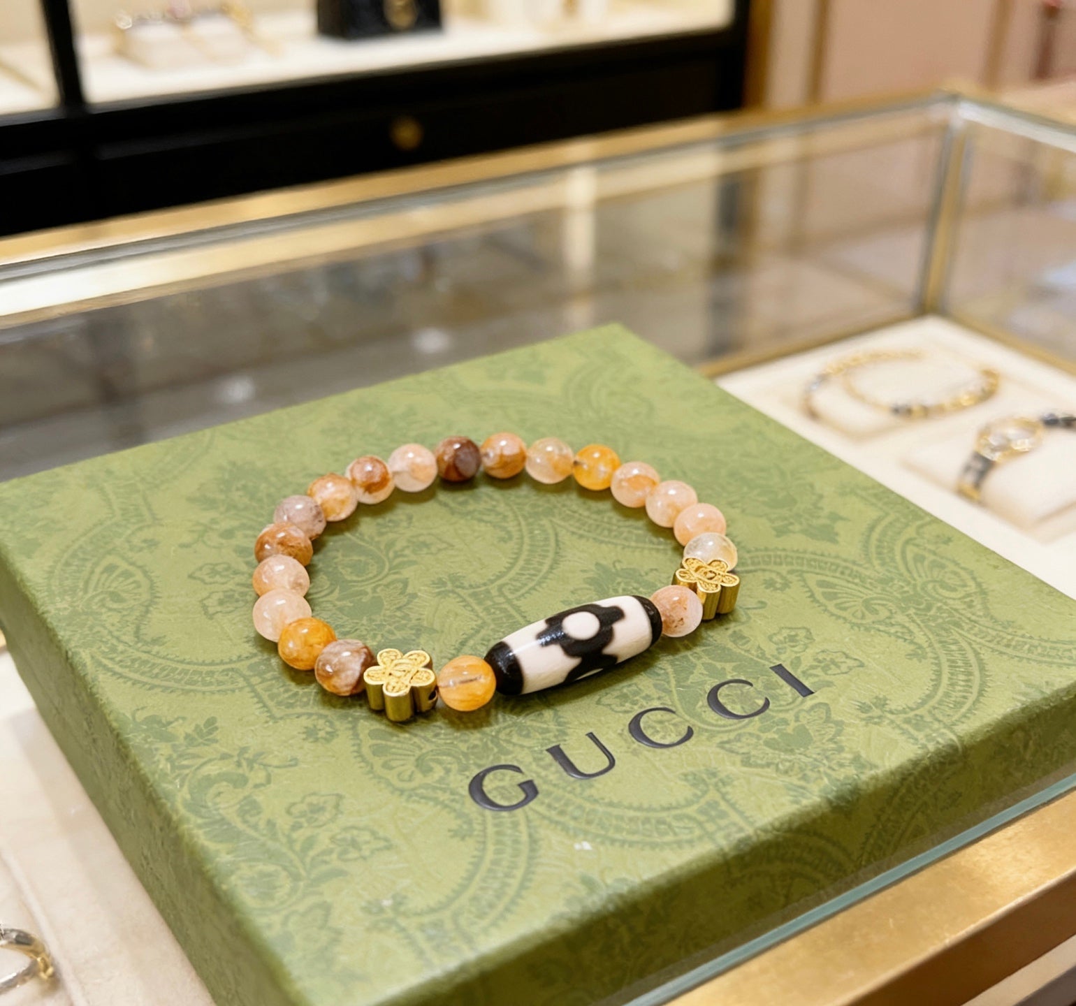 Gucci Vintage Double G Bracelet