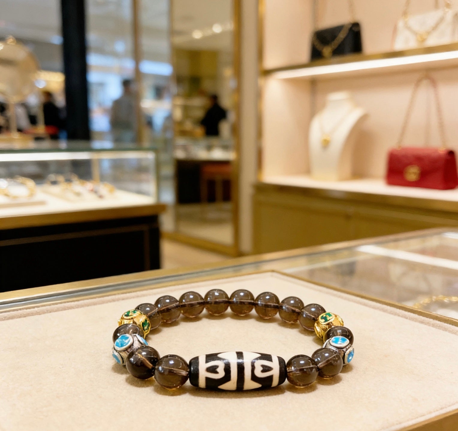 Gucci Crystal Double G Bracelet