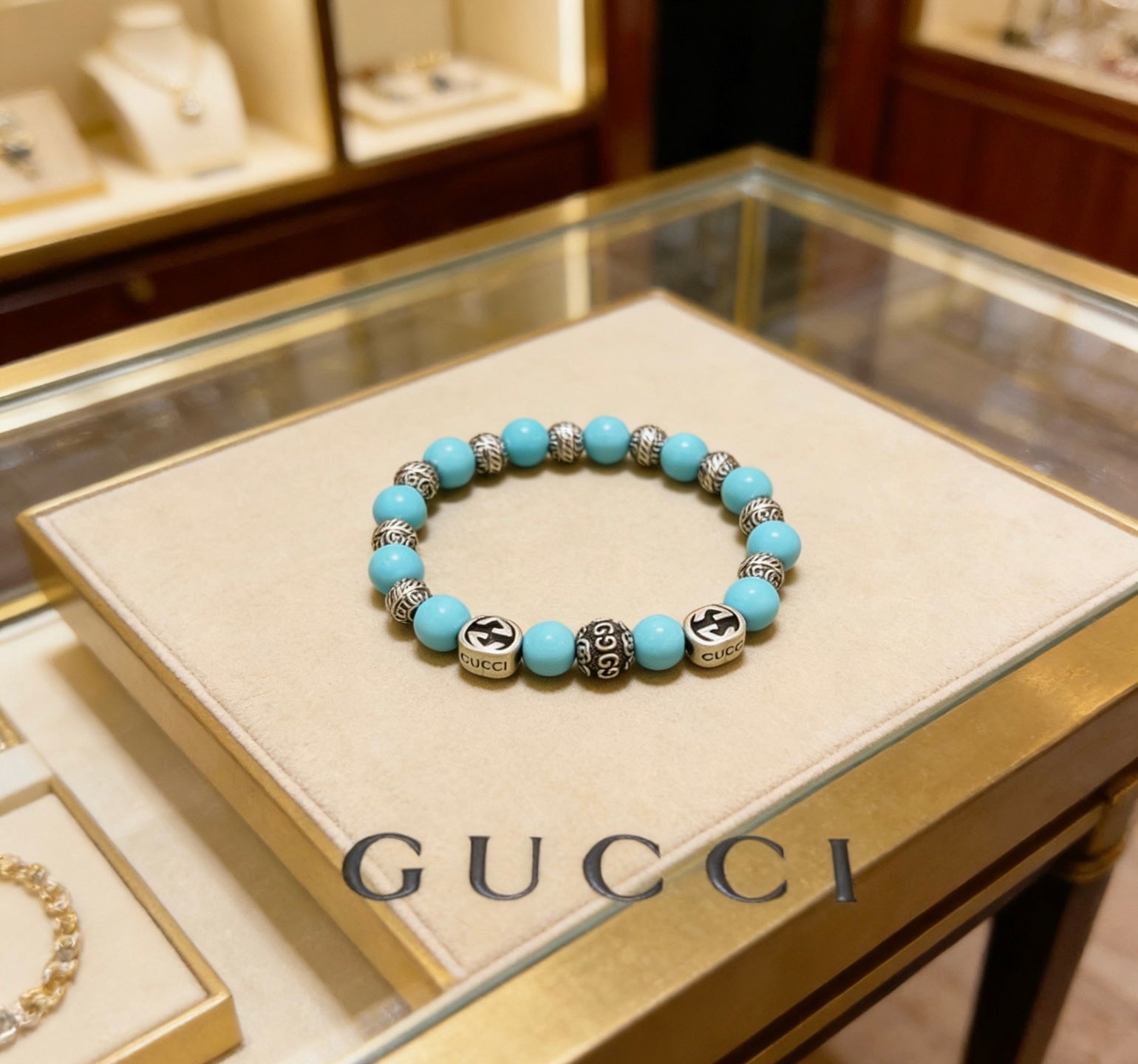 Gucci Crystal Vintage Bracelet