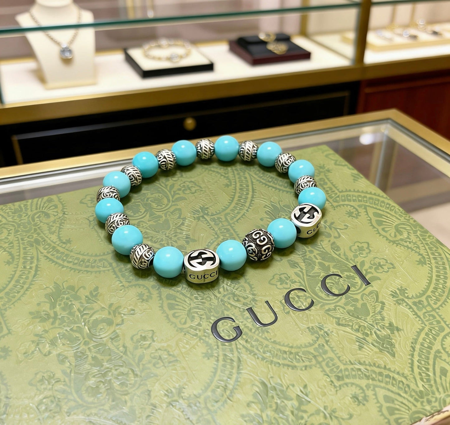 Gucci Crystal Vintage Bracelet