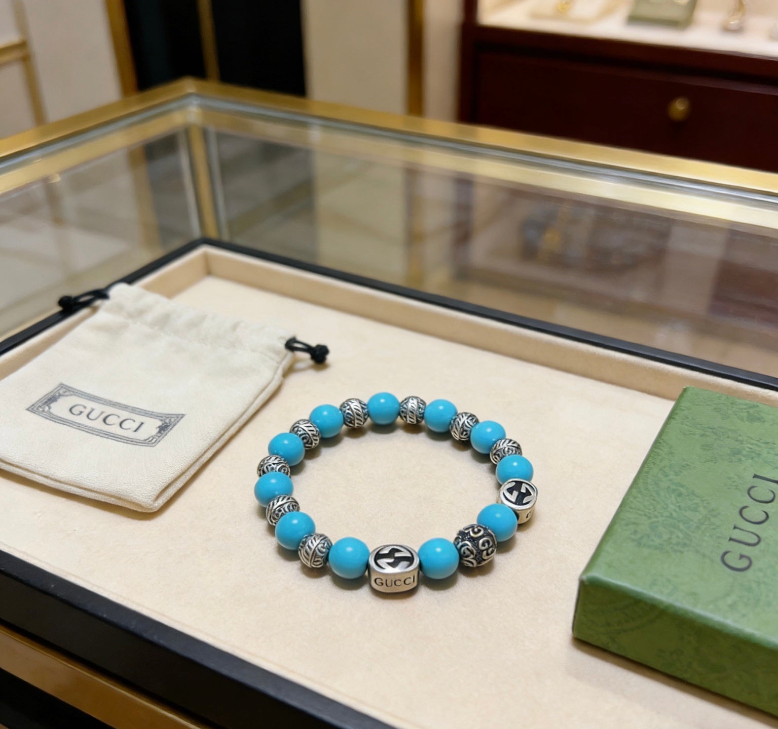 Gucci Crystal Vintage Bracelet