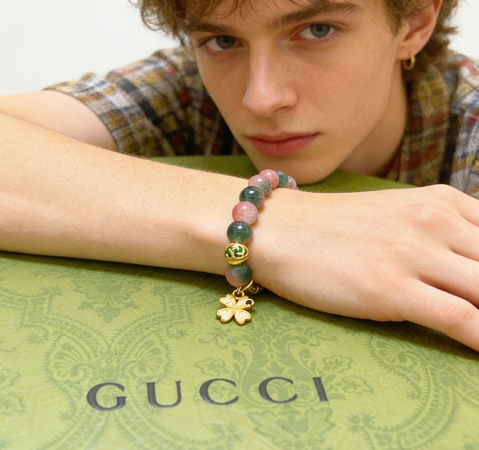 Gucci Crystal Vintage Bracelet