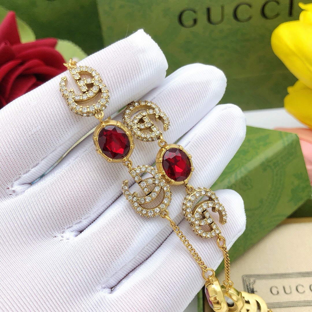 Gucci 925 Silver Brass Necklace