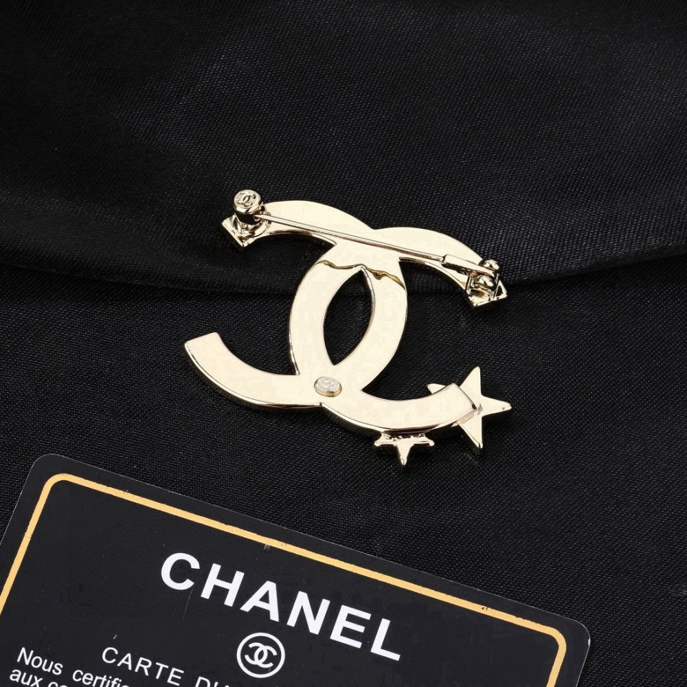 Chanel Double C Brooch