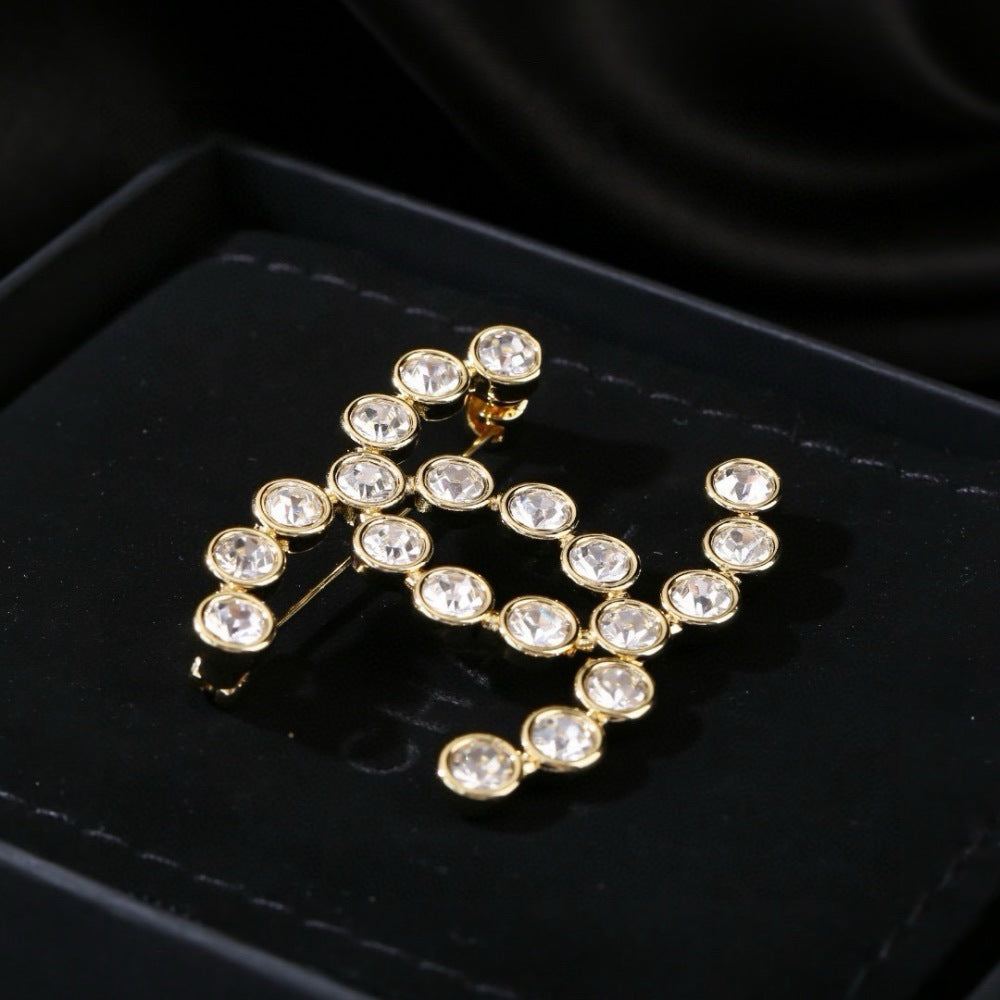 Chanel Double C Brooch