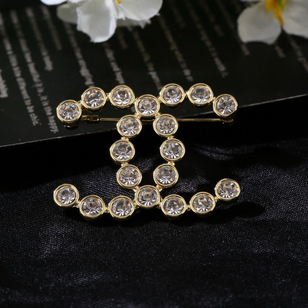 Chanel Double C Brooch
