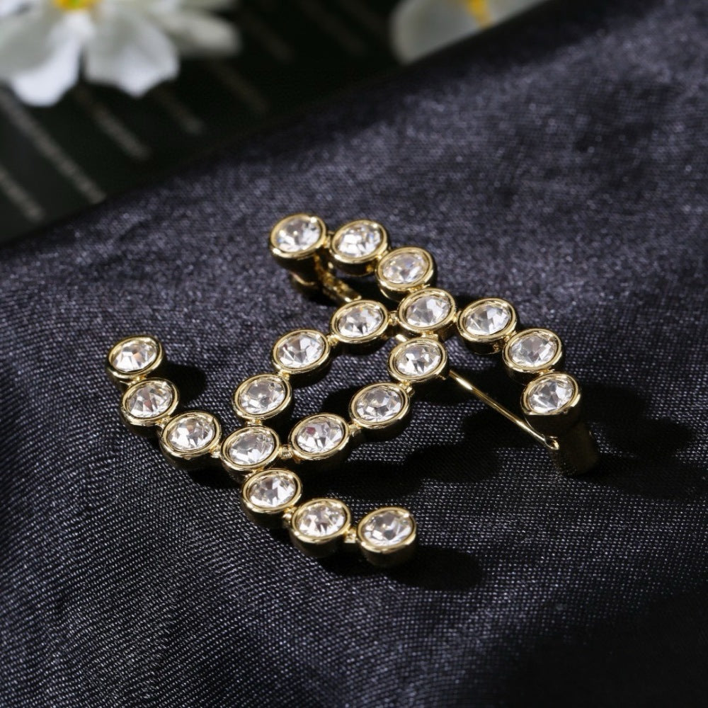 Chanel Double C Brooch