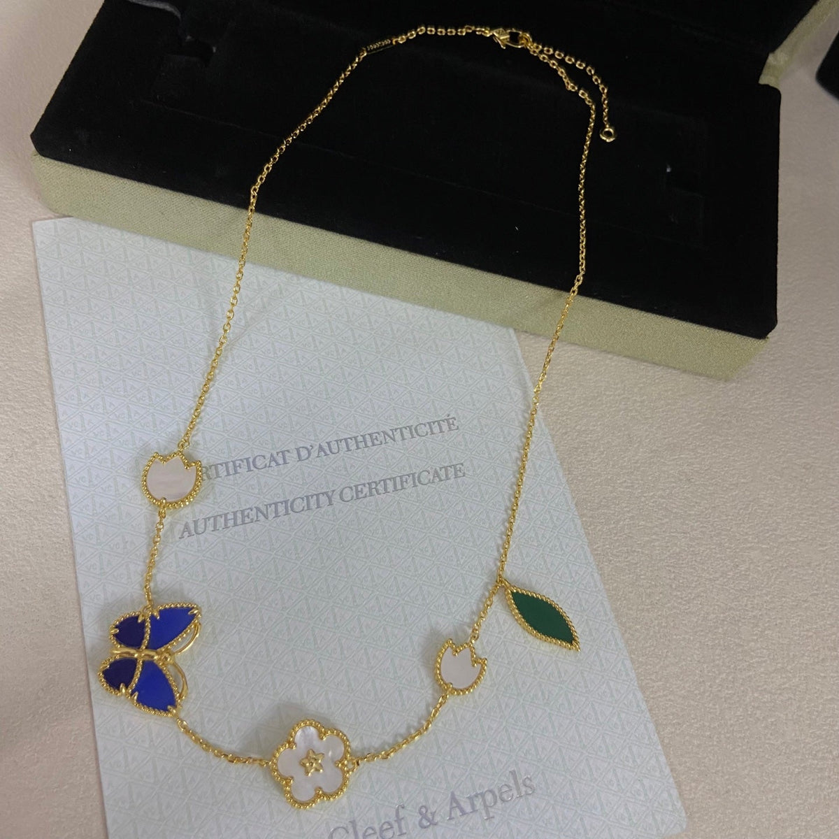 Van Cleef & Arpels Butterfly Necklace