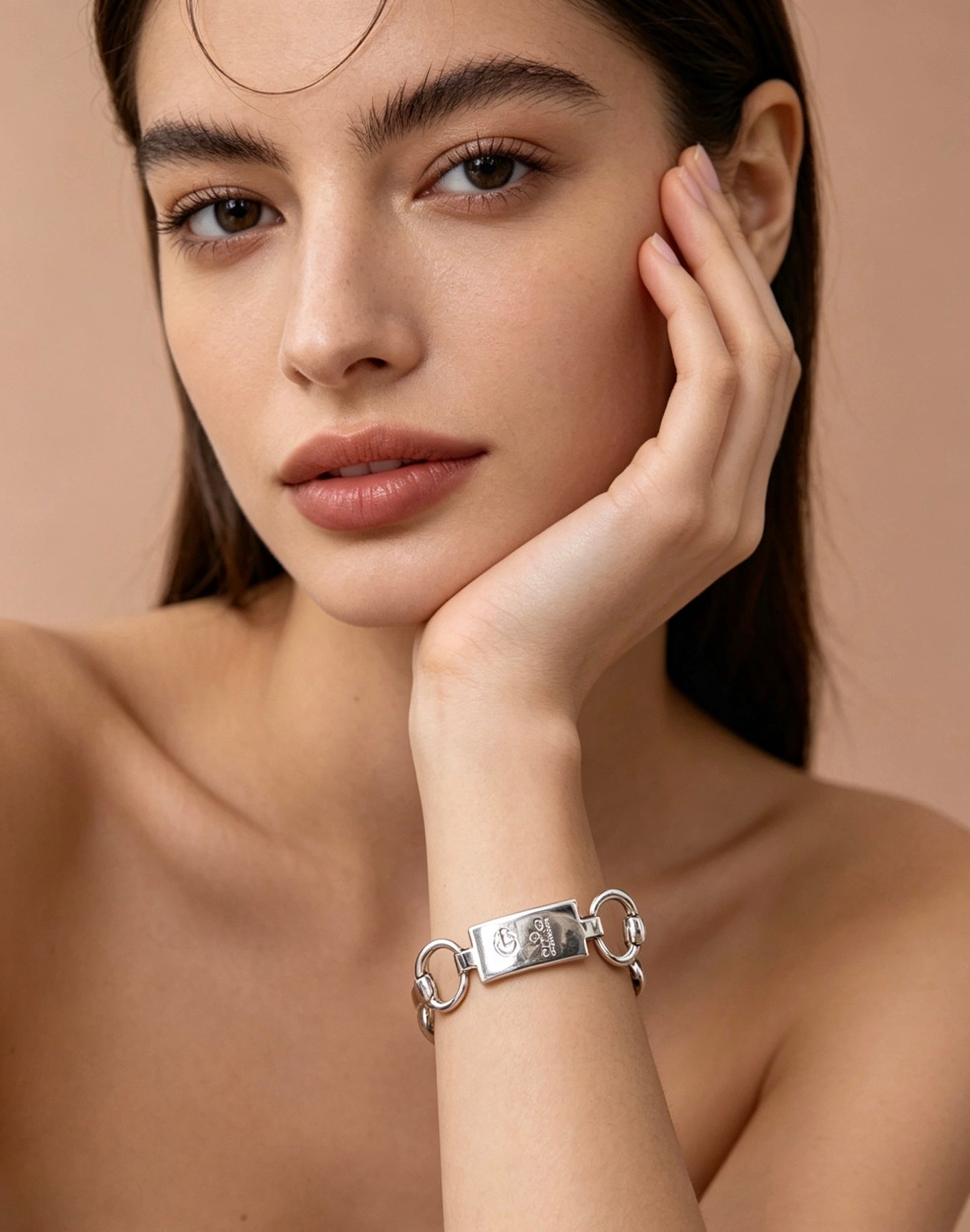 Gucci Vintage Double G Bracelet
