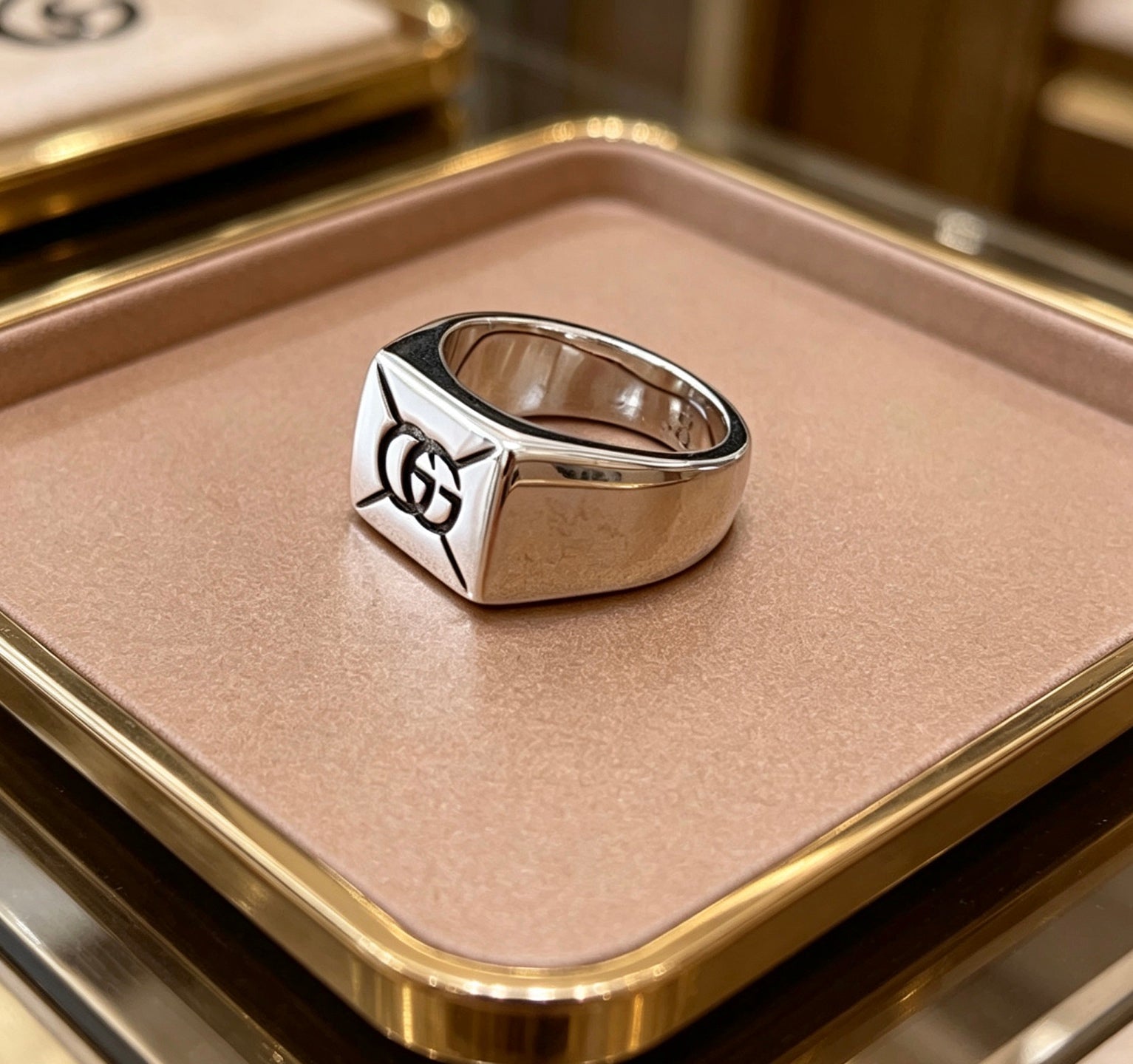 Gucci Double G Ring