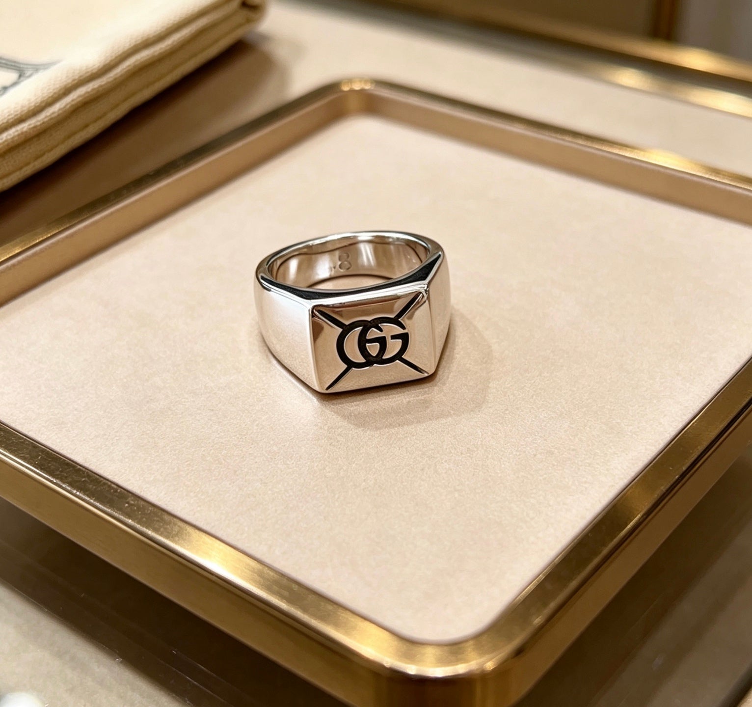 Gucci Double G Ring