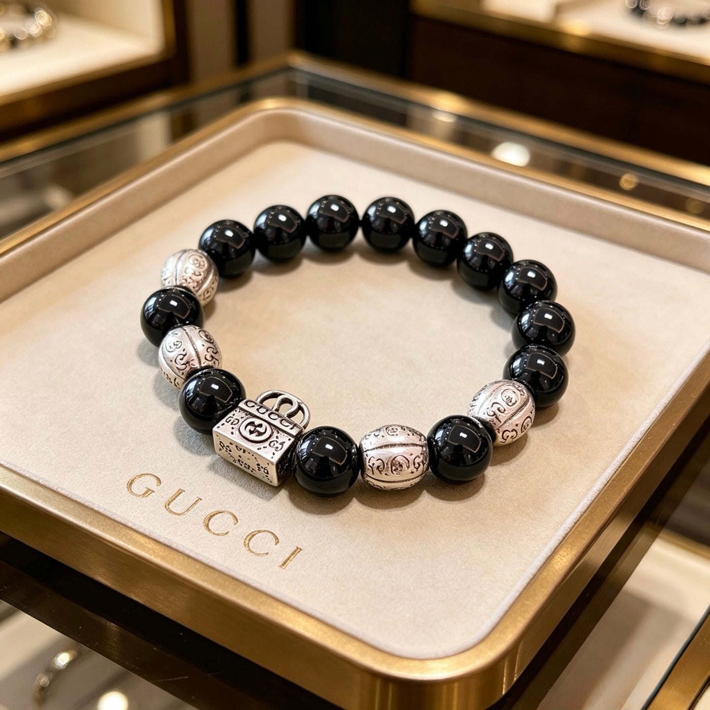 Gucci Crystal Vintage Bracelet
