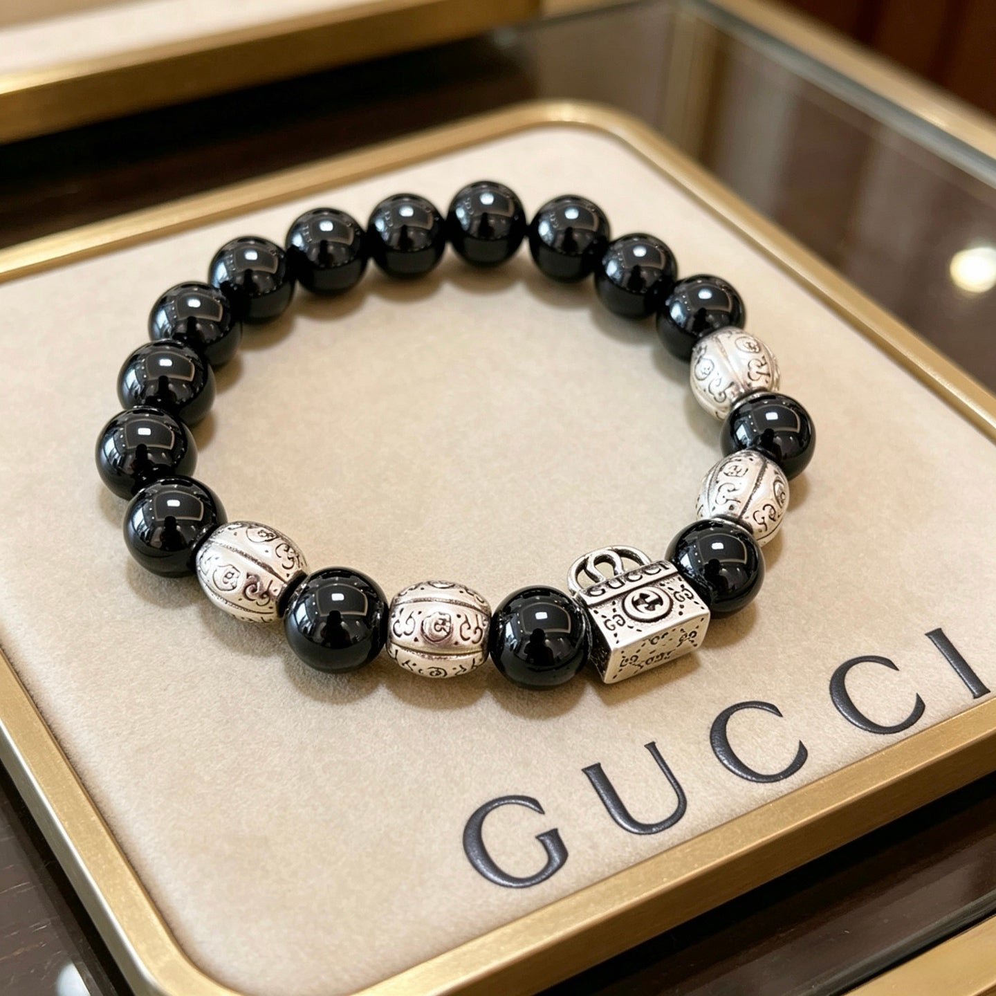 Gucci Crystal Vintage Bracelet