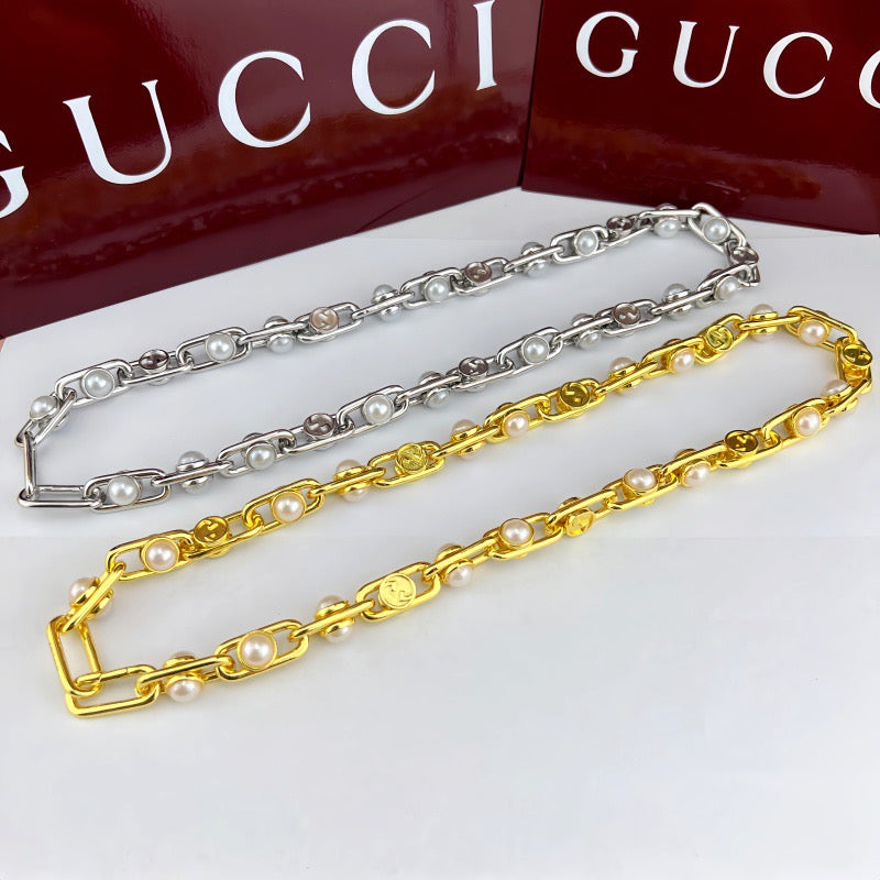 Gucci Pearl Necklace