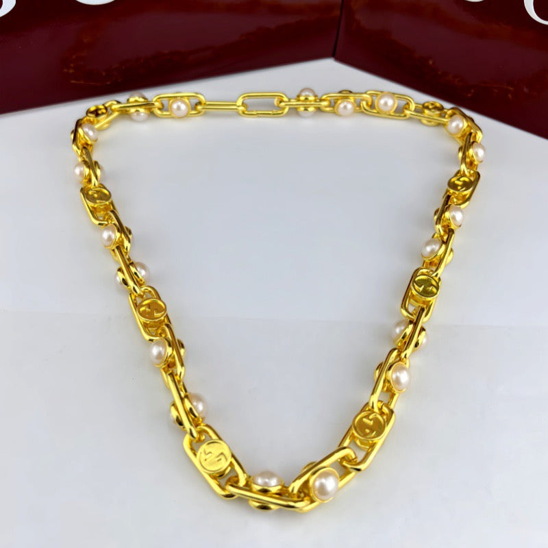 Gucci Pearl Necklace