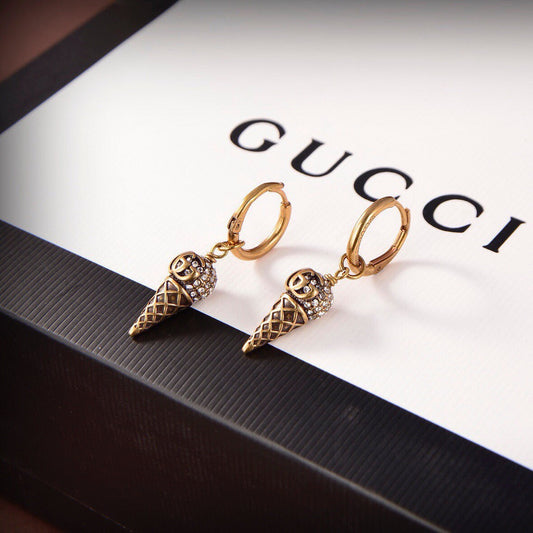 Gucci Crystal Vintage Earrings