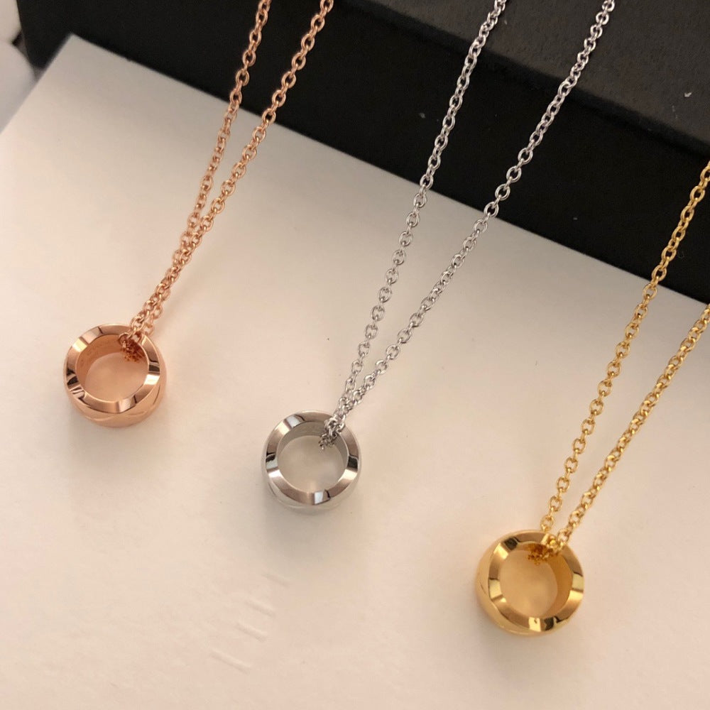 Chanel Gold-Plated Quilted Necklace
