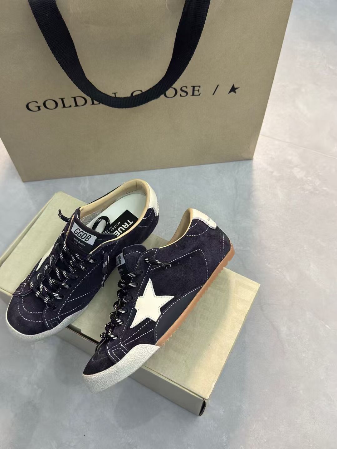 Golden Goose Vintage Distressed Sneakers #059