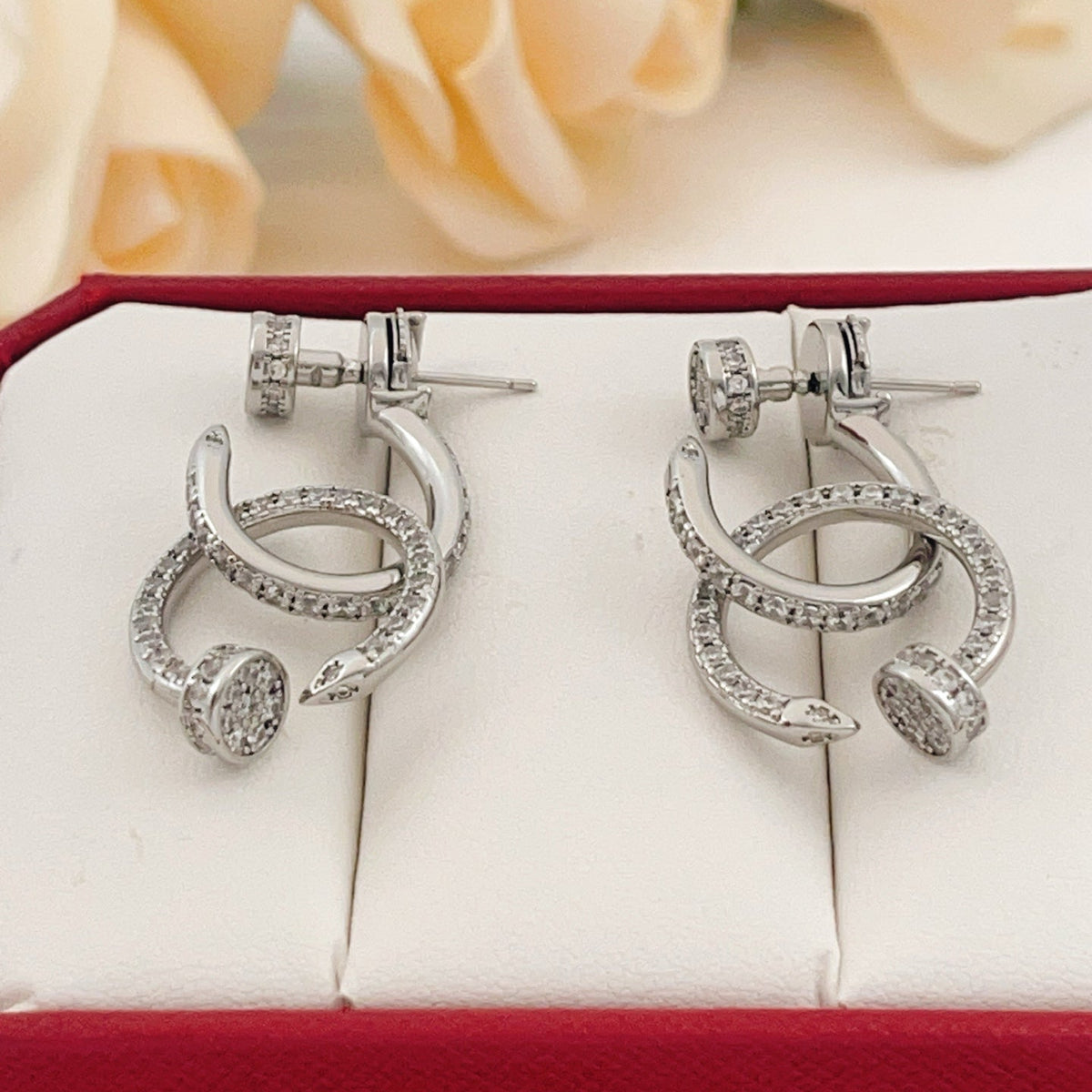 Cartier Diamond-Set Tassel Earrings