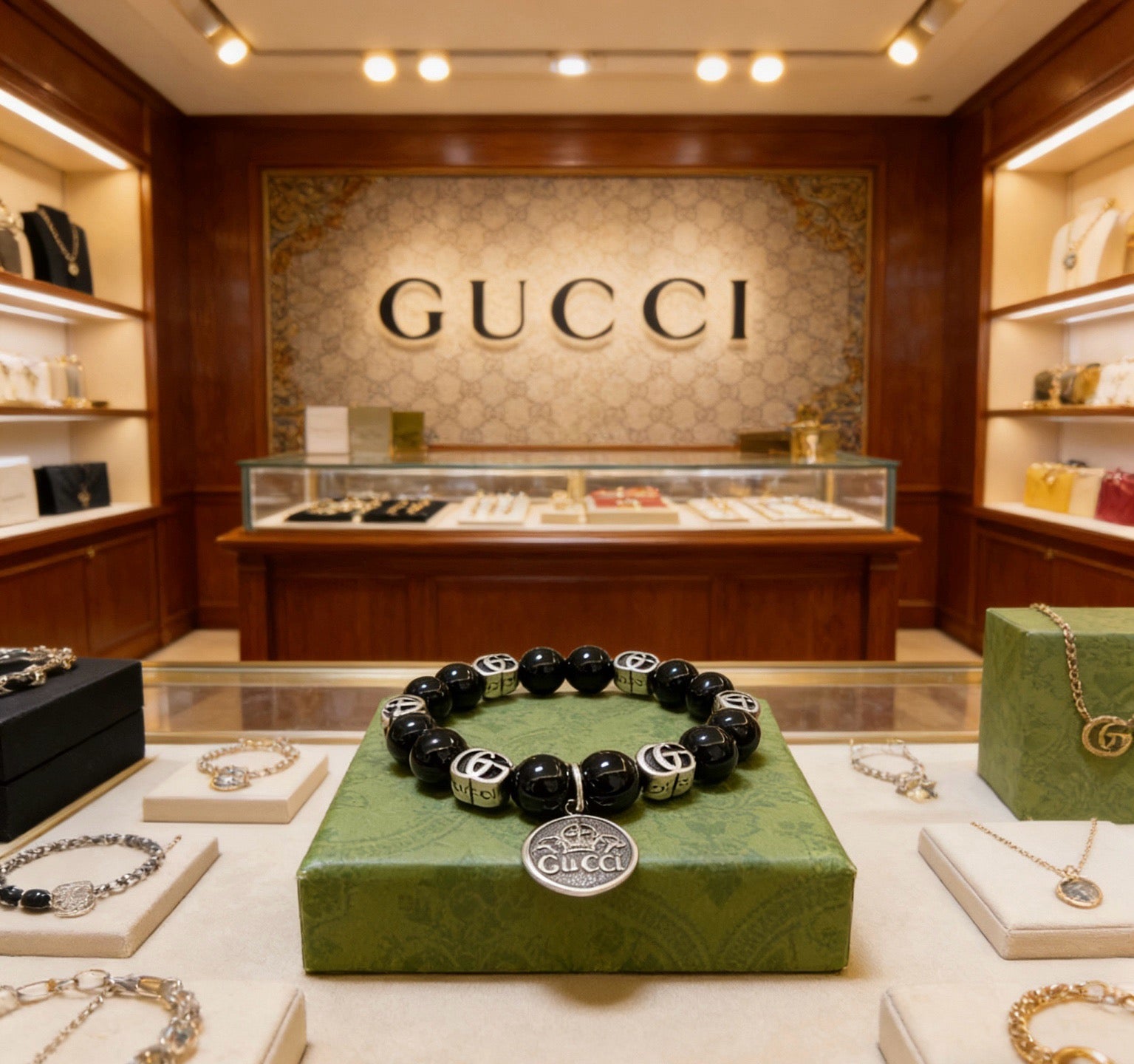 Gucci Crystal Vintage Bracelet