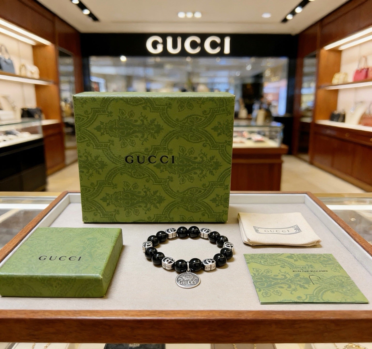 Gucci Crystal Vintage Bracelet