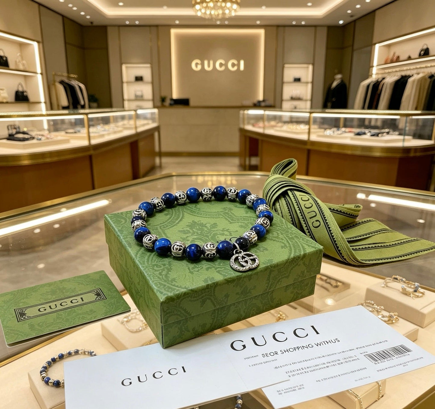 Gucci Vintage Double G Bracelet