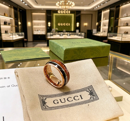 Gucci Resin Double G Ring