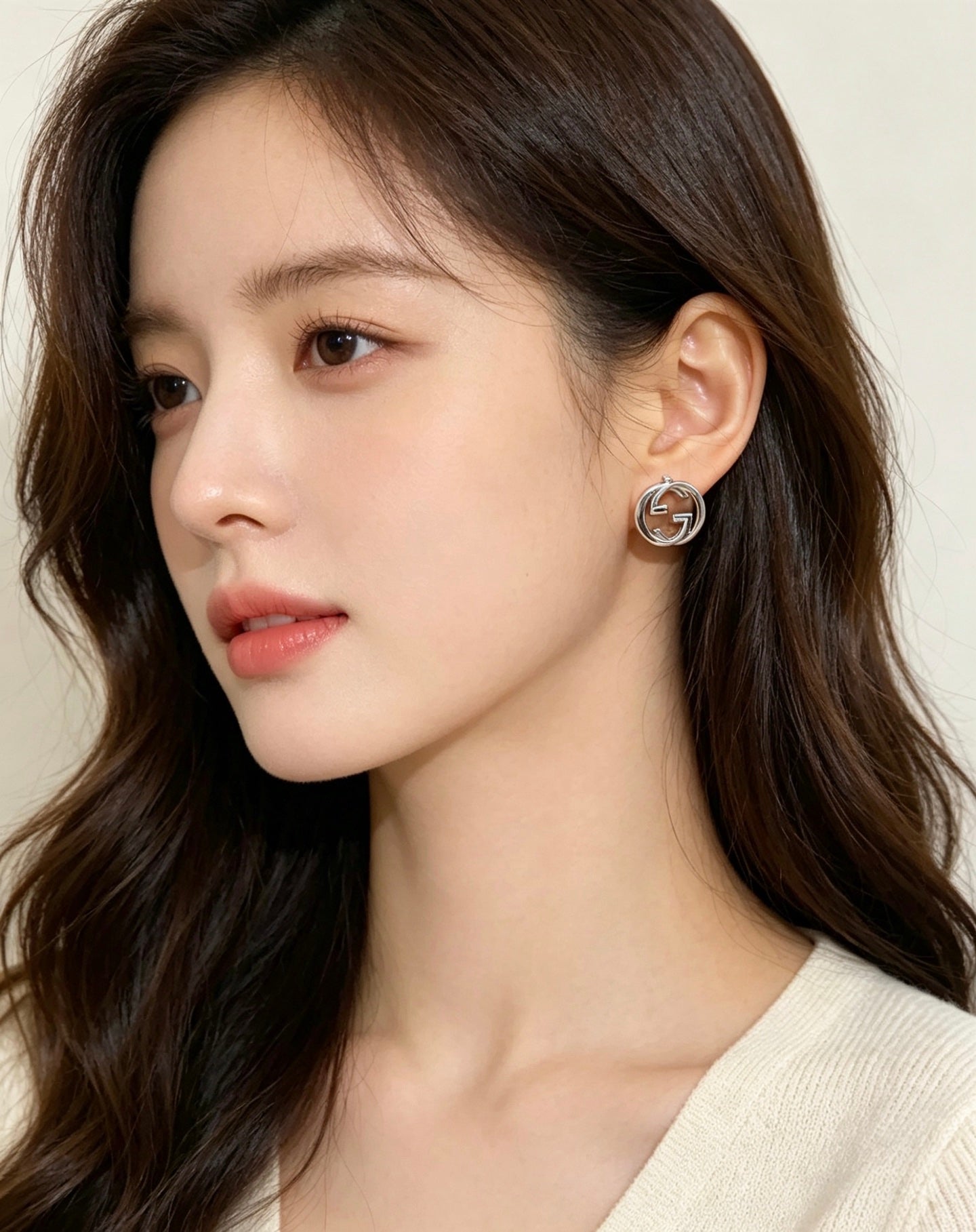 Gucci Vintage Double G Earrings