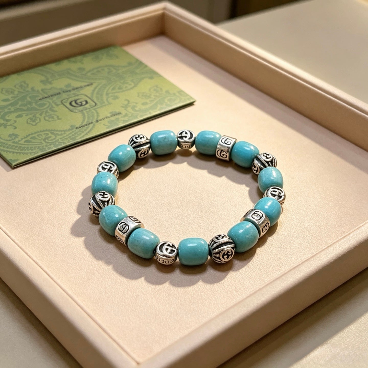 Gucci Crystal Double G Bracelet