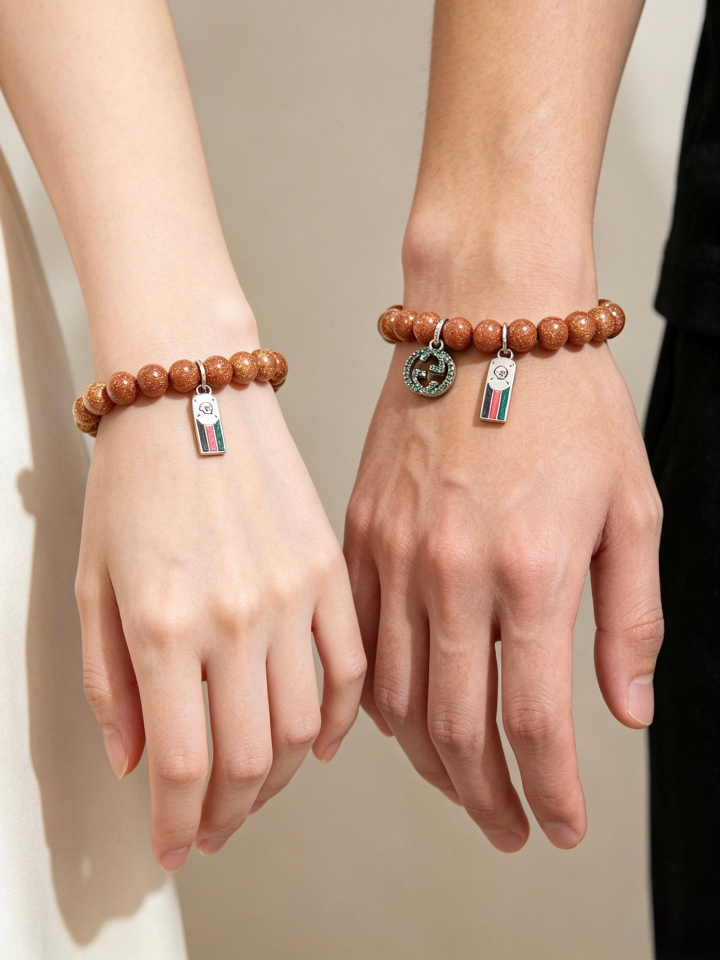 Gucci Crystal Double G Bracelet