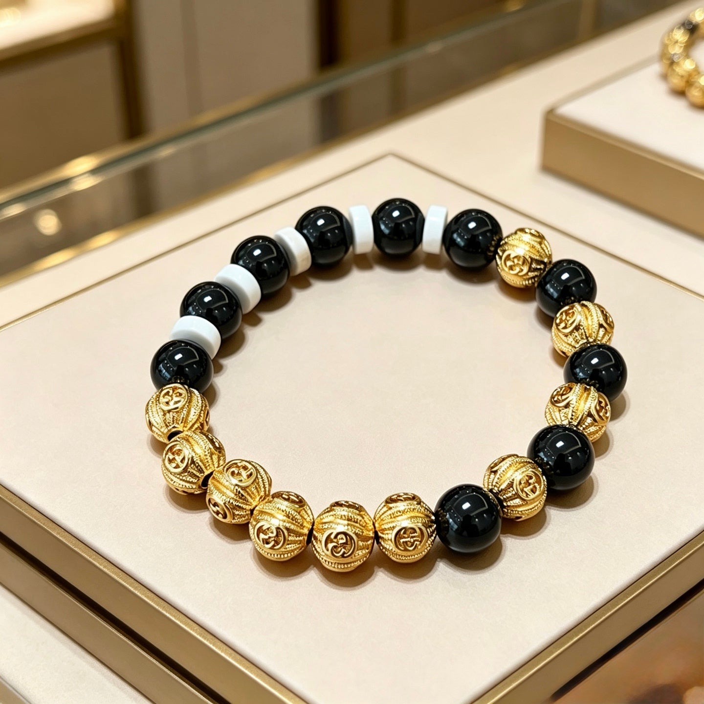 Gucci Crystal Double G Bracelet