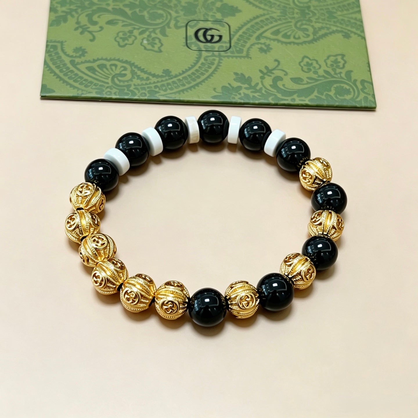 Gucci Crystal Double G Bracelet