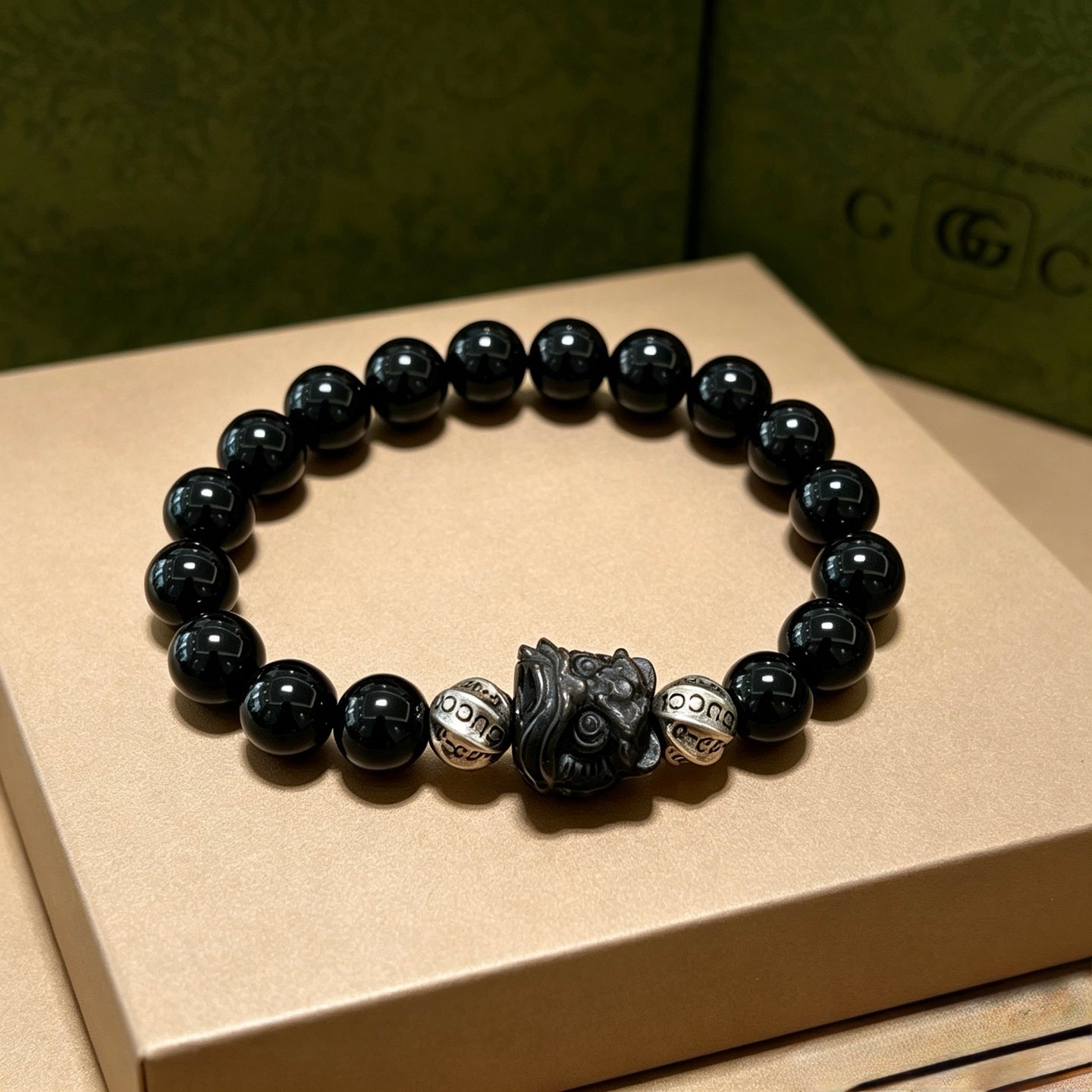 Gucci Crystal Double G Bracelet