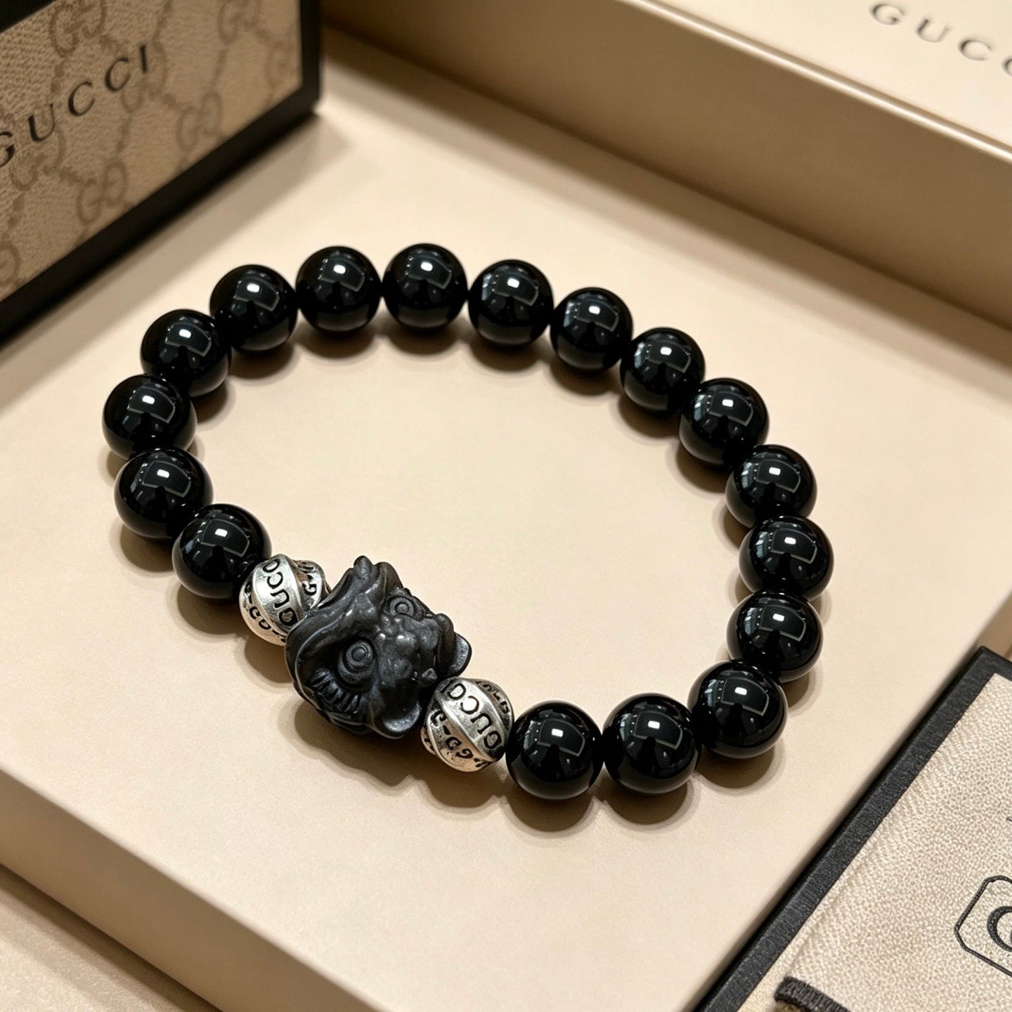 Gucci Crystal Double G Bracelet