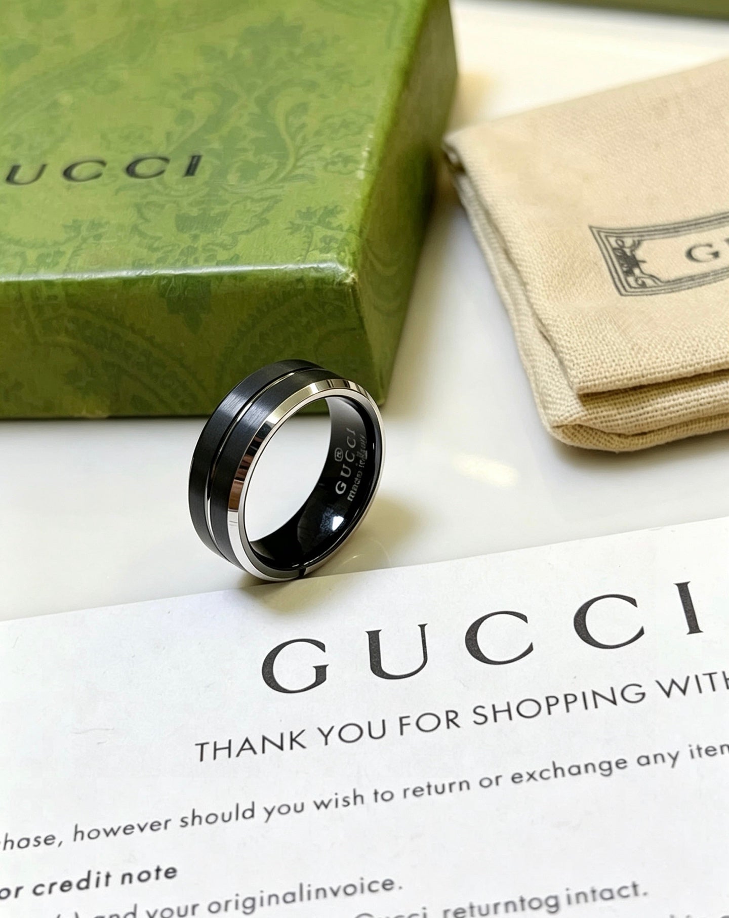 Gucci Double G Ring